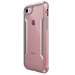 Чехол X-doria Defense Shield для Apple iPhone 8 (розово-золотистый, маталлический)
