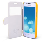 Чехол Nillkin Fresh Series Leather case для Samsung Galaxy Trend 3 G3502U (желтый, кожанный)