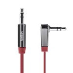 AUX-кабель Belkin Mixit Aux 3' cable (красный, 0,9 м, разъемы 3.5 мм, 90 град.)