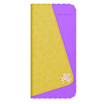 Чехол X-doria Dash Folio Clover case для Apple iPhone 5/5S (желтый, кожаный)