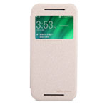 Чехол Nillkin Sparkle Leather Case для HTC One mini 2 (HTC M8 mini) (золотистый, кожаный)