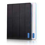 Чехол YoGo ThinBook для Apple iPad 2 (черный, кожаный)
