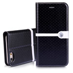 Чехол Nillkin Ice Leather case для Apple iPhone 6 (черный, кожаный)