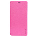 Чехол Nillkin Sparkle Leather Case для Sony Xperia Z3 L55t (розовый, кожаный)