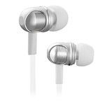 Наушники Wallytech Metal In-Ear Earphones W801 (серебристые, пульт/микрофон, 16-22000 Гц, 8 мм)