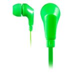 Наушники Wallytech Flat Cable Earphones WHF-111 (зеленые, пульт/микрофон, 20-20000 Гц, 8 мм)