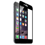 Защитная пленка Devia Full Size Tempered Glass для Apple iPhone 6 (стеклянная, черная)