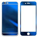Защитная пленка Yotrix Glass NanoSlim для Apple iPhone 6 (стеклянная, темно-синяя)