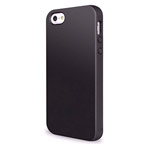 Чехол Seedoo Candy Bright для Apple iPhone 5/5S (черный/белый, пластиковый)