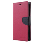 Чехол Mercury Goospery Fancy Diary Case для Nokia X2 (малиновый, винилискожа)