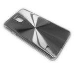 Чехол Yotrix MetalCase Round для Samsung Galaxy S5 SM-G900 (серебристый, алюминиевый)