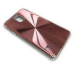 Чехол Yotrix MetalCase Round для Samsung Galaxy S5 SM-G900 (розовый, алюминиевый)