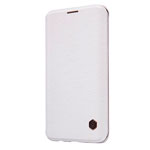 Чехол Nillkin Qin leather case для Samsung Galaxy S6 edge plus SM-G928 (белый, кожаный)
