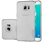 Чехол Nillkin Nature case для Samsung Galaxy S6 edge plus SM-G928 (серый, гелевый)