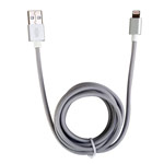 USB-кабель X-Doria Fabric Lightning Cable (серебристый, 1.5 м, Lightning, MFi)