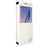 Чехол X-doria Dash Folio View для Samsung Galaxy S6 SM-G920 (белый, кожаный)