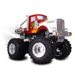 Сувенир-игрушка Dexim AppSpeed Monster Truck для Apple iPhone/iPod/iPad (красная)