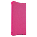 Чехол Nillkin Sparkle Leather Case для Sony Xperia Z5 (розовый, винилискожа)