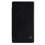 Чехол Nillkin Qin leather case для Microsoft Lumia 950 XL (черный, кожаный)