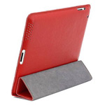 Чехол YooBao iSmart Leather case для Apple iPad 2/new iPad (кожанный, красный)