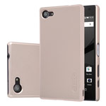 Чехол Nillkin Hard case для Sony Xperia Z5 compact (золотистый, пластиковый)