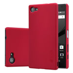 Чехол Nillkin Hard case для Sony Xperia Z5 compact (красный, пластиковый)