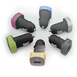 Зарядное устройтво X-doria Smart Car Charger для Apple iPhone/iPod (фиолетовый)