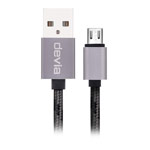 USB-кабель Devia Fashion Cable универсальный (microUSB, 1.5 метра, серый)