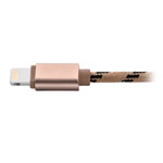 USB-кабель Devia Fashion Cable универсальный (Lightning, 1 метр, золотистый)