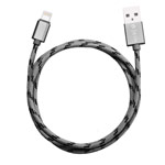 USB-кабель Devia Fashion Cable универсальный (Lightning, 1 метр, серый)