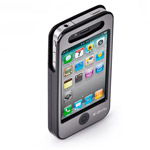 Чехол X-doria Business Mixed Leather Case для Apple iPhone 4/4S (черный, кожанный)