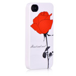 Чехол X-doria Dream Works Case для Apple iPhone 4/4S (с рисунком, Heart & Soul)