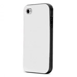 Чехол X-doria Verge Case для Apple iPhone 4/4S (белый/черный)