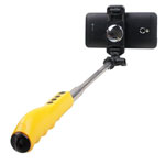 Монопод Remax Cable Selfie Bluetooth Stick универсальный (желтый, беспроводной)