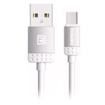 USB-кабель Remax Lovely Quick Charge&Data Cable (microUSB, 1 м, серебристый)