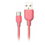 USB-кабель Remax Souffle Data Cable (microUSB, 1 м, розовый)