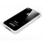 Чехол X-doria Dual Material Case для Apple iPhone 4/4S (серый)