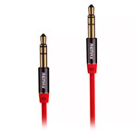 AUX-кабель Remax Aux Audio cable (1 м, разъемы 3.5 мм, красный)