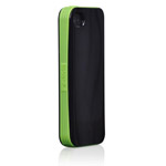 Чехол X-doria Verge Case для Apple iPhone 4/4S (черный/зеленый)