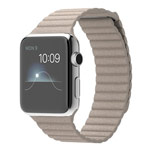 Ремешок для часов Synapse Leather Loop для Apple Watch (38 мм, бежевый, кожаный)