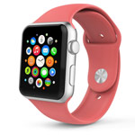 Ремешок для часов Synapse Sport Band для Apple Watch (38 мм, розовый, силиконовый)