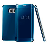Чехол Yotrix FlipWallet case для Samsung Galaxy S6 edge SM-G925 (синий, пластиковый)