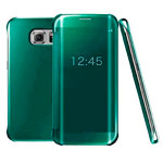 Чехол Yotrix FlipWallet case для Samsung Galaxy S6 edge plus SM-G928 (зеленый, пластиковый)