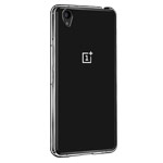 Чехол Yotrix UltrathinCase для OnePlus X (серый, гелевый)