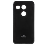 Чехол Mercury Goospery Jelly Case для LG Nexus 5X (черный, гелевый)