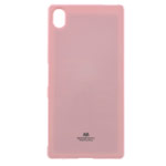 Чехол Mercury Goospery Jelly Case для Sony Xperia Z5 premium (розовый, гелевый)