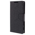 Чехол Mercury Goospery Fancy Diary Case для Sony Xperia Z5 (черный, винилискожа)