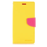 Чехол Mercury Goospery Fancy Diary Case для Samsung Galaxy S7 edge (желтый, винилискожа)