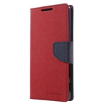 Чехол Mercury Goospery Fancy Diary Case для Sony Xperia Z5 premium (красный, винилискожа)