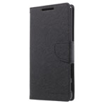 Чехол Mercury Goospery Fancy Diary Case для Sony Xperia Z5 premium (черный, винилискожа)